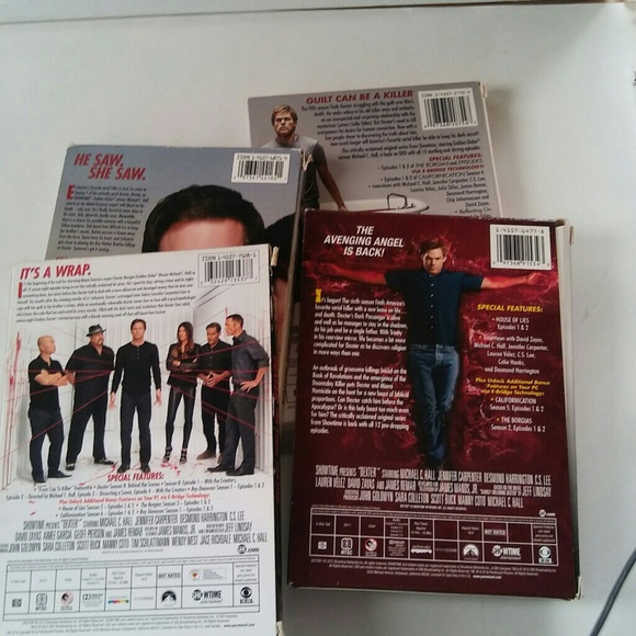 COPY - Dexter DVDs Showtime series seasons 5,6,7,8 - Picture 3 of 4